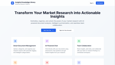 Insights Knowledge Library